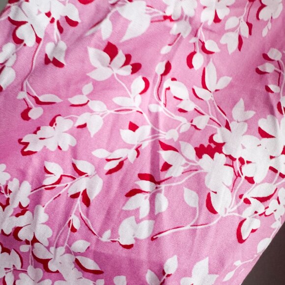 Draper James Pink Floral Balloon Sleeve Blouse Top XXL - Picture 4 of 4